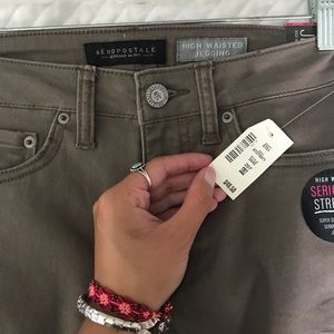 NWT Aeropostale high waisted jeggings